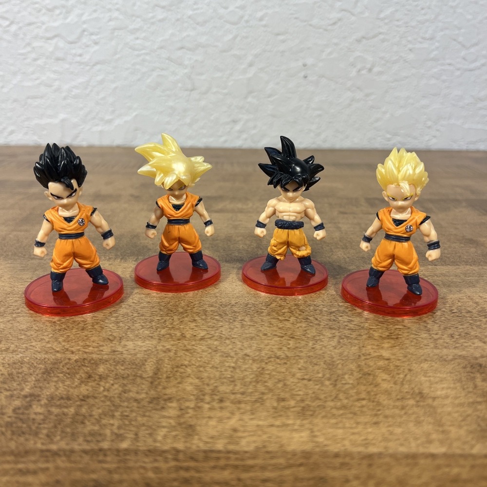 Dragon Ball Z DBZ Figures Super Saiyan Goku Vegeta Mini Action Figures